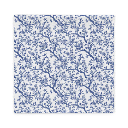 Collection Azure Botanics | Cobalt Garden | Taie d'oreiller