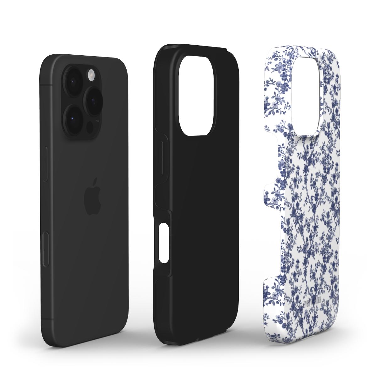 Collection Azure Botanics | Midnight Bloom | coque de téléphone
